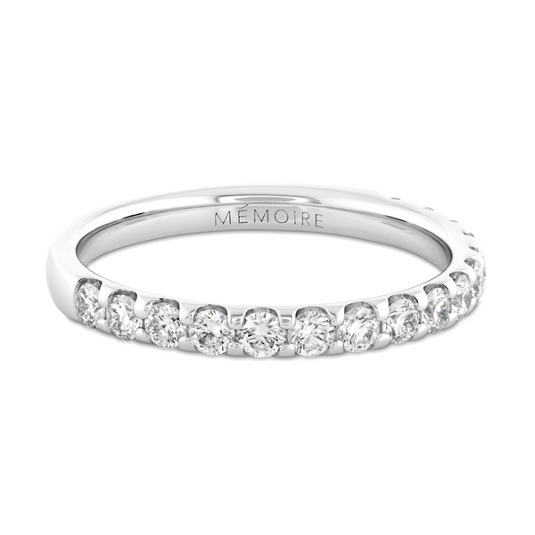 Round Diamond Half Eternity Band | .55tw
