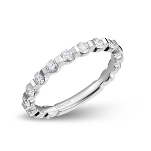 Angled Detail Diamond Band | .83tw