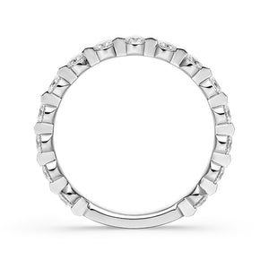 Angled Detail Diamond Band | .83tw