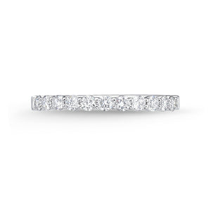 Round Diamond Half Eternity Band | .36tw
