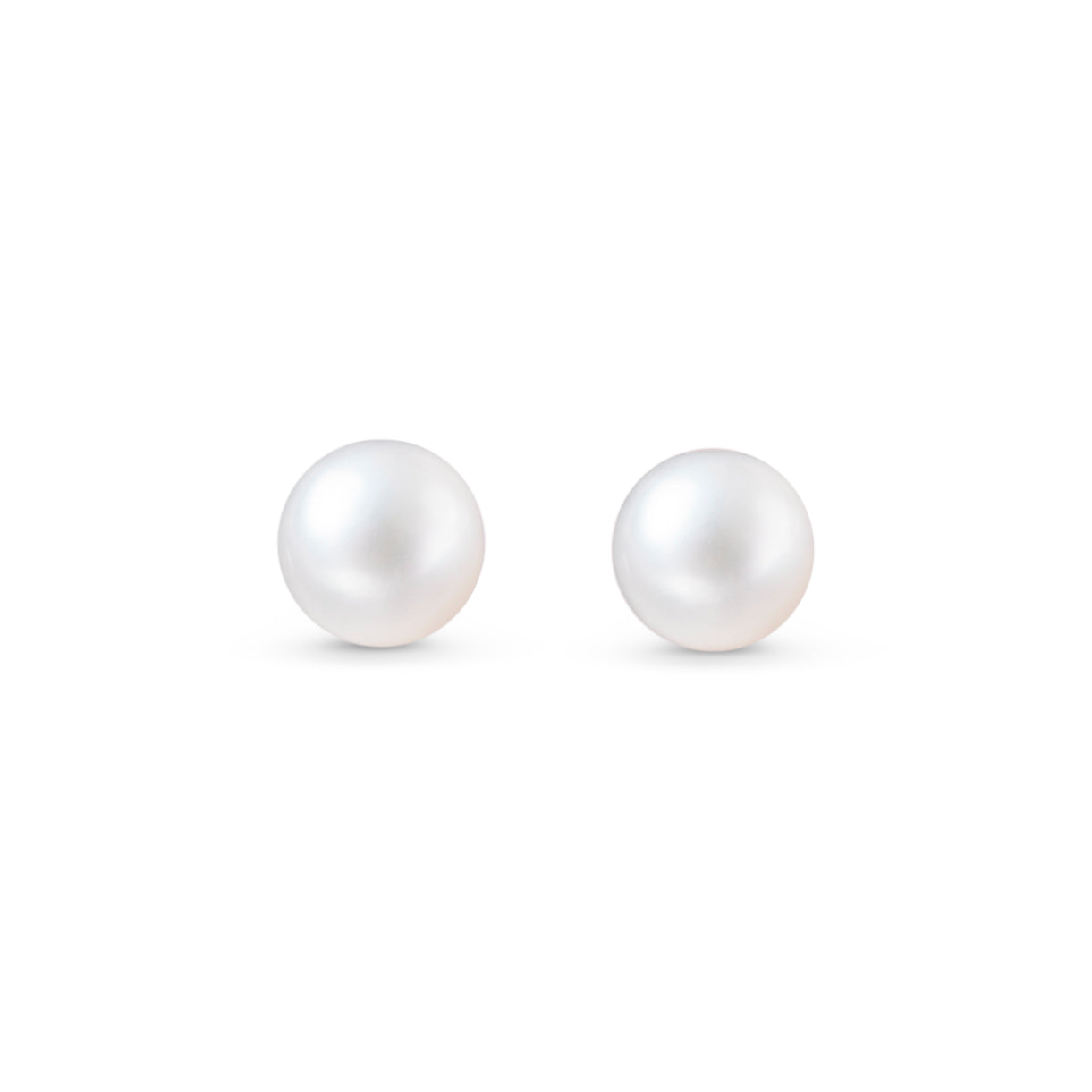 Medium Pearl Stud Earrings