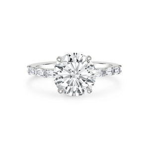 Round Brilliant and Alara Diamond Ring | 3.50tw