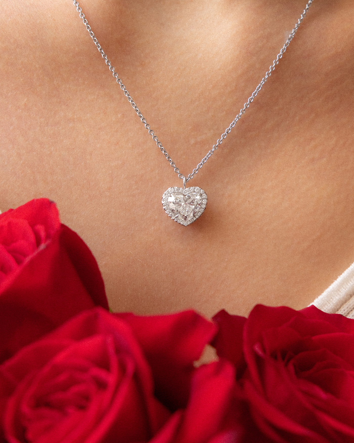 Heart Shape Diamond Pendant | 3.25tw