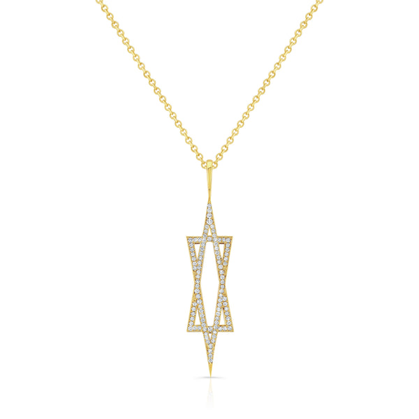 Diamond Star of David Pendant | 0.28tw