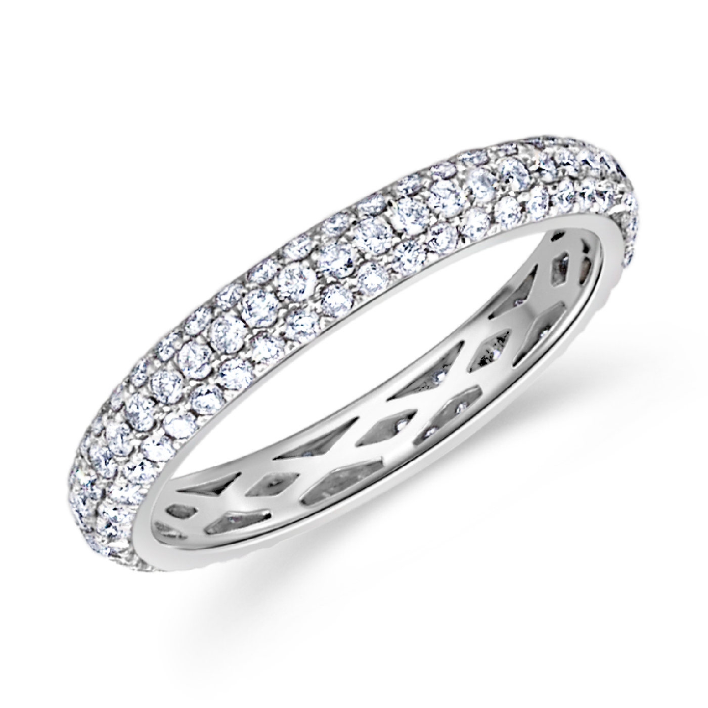 Round Diamond Eternity Band | 1.90tw