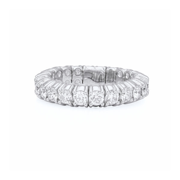 Round Diamond Stretch Eternity Band | 1.90tw