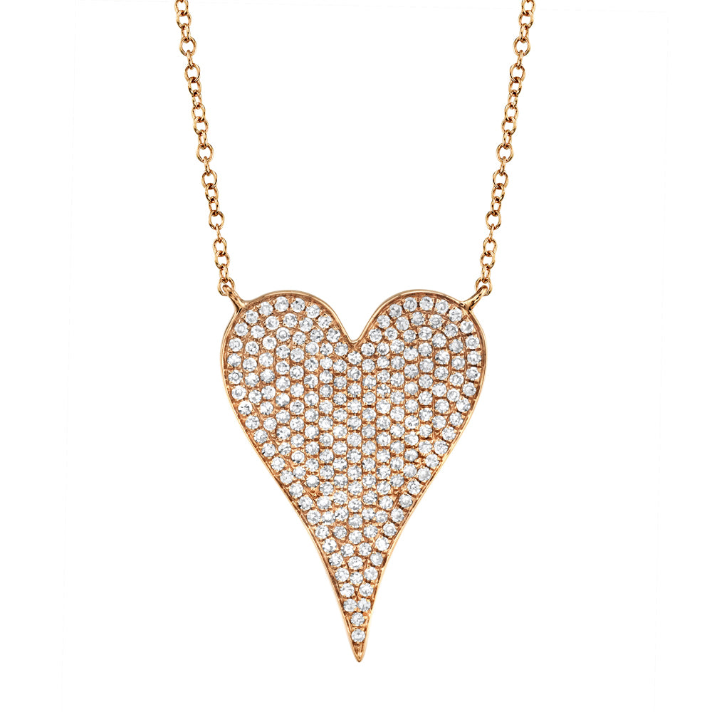 Diamond Heart Pendant | .43tw