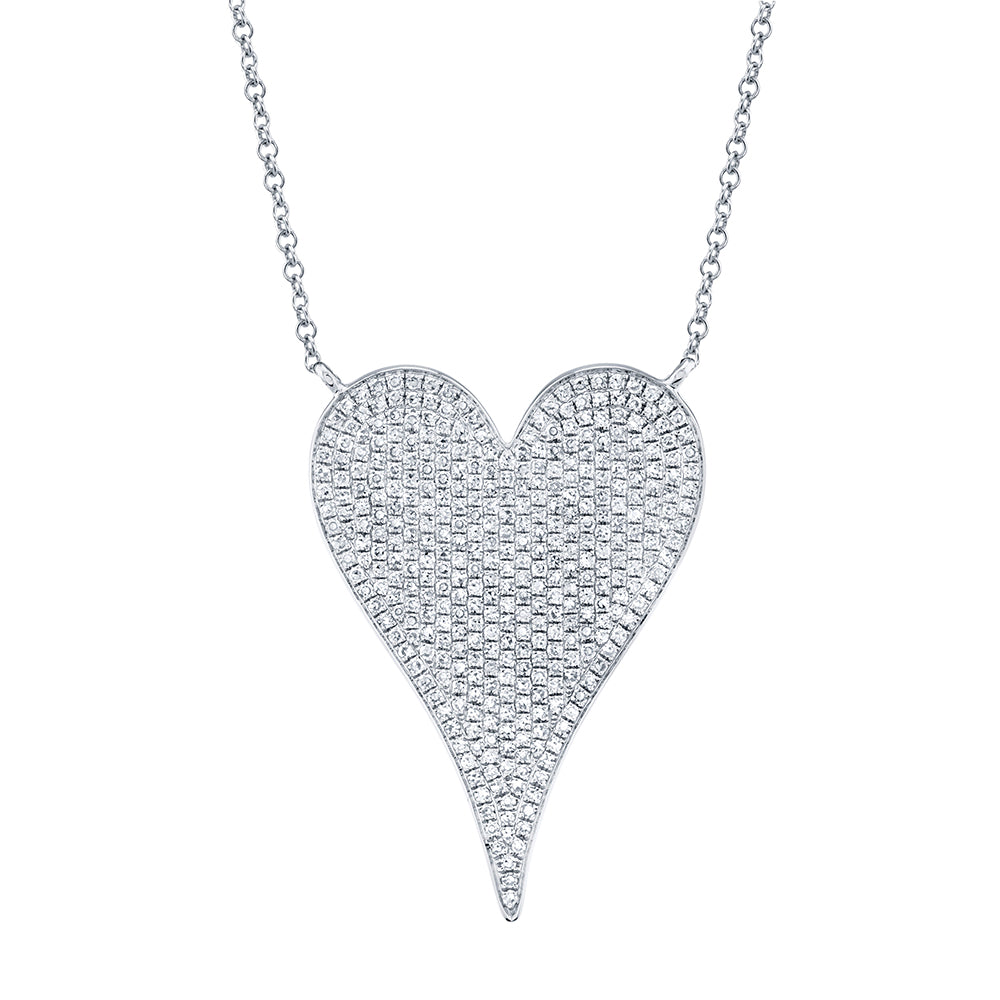 Diamond Heart Pendant | .83tw