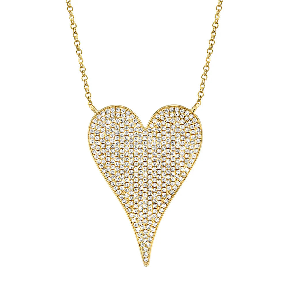 Diamond Heart Pendant | .83tw