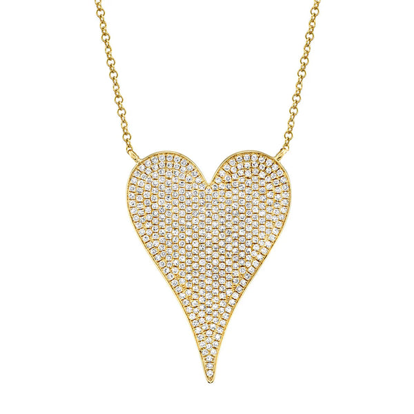 Diamond Heart Pendant | .83tw