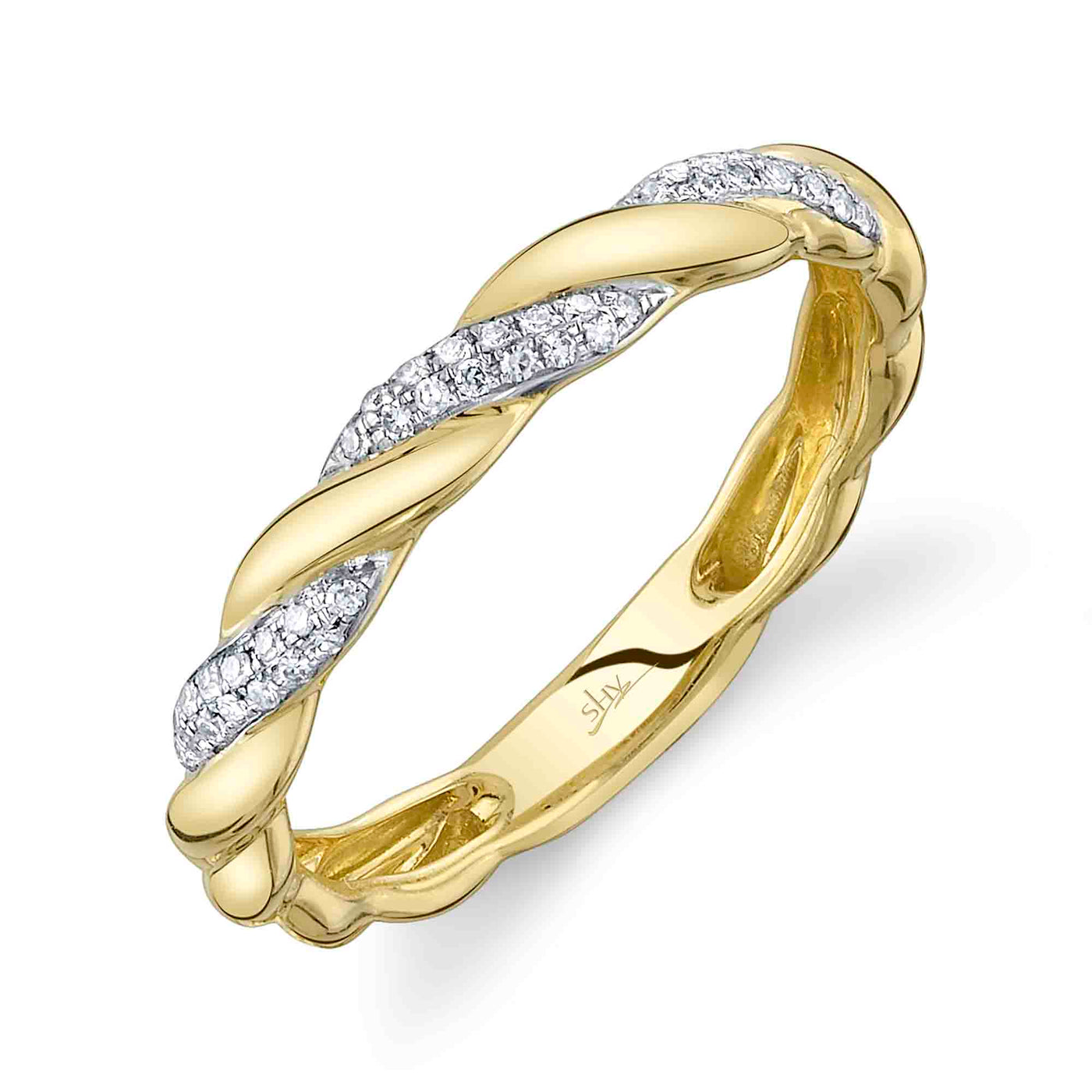 Twisted Diamond Band | .09tw