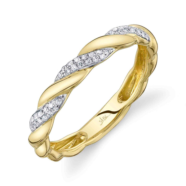 Twisted Diamond Band | .09tw