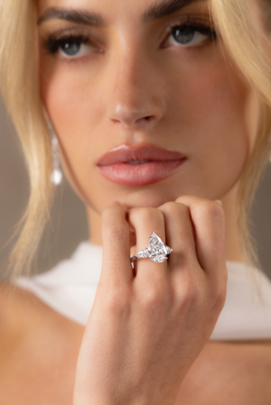 Pear Shape Diamond Ring | 10.02tw