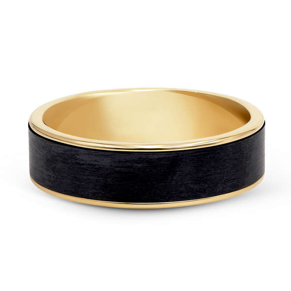 Satin Black Titanium Center Band
