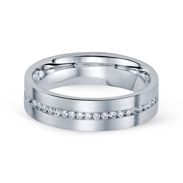 Diamond Pavé Center Band