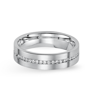 Diamond Pavé Center Band