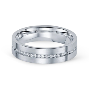 Diamond Pavé Center Band