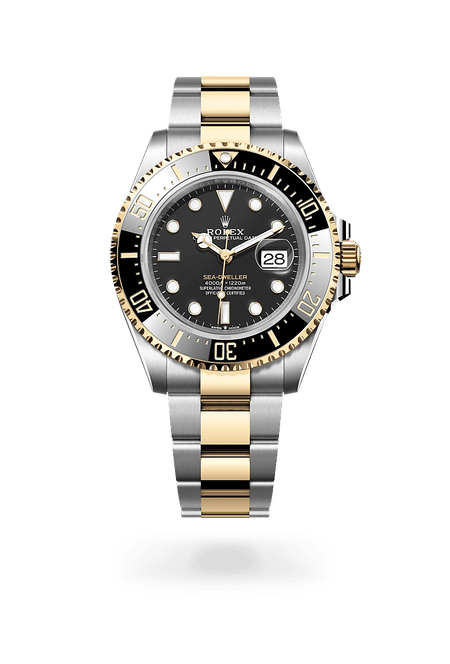 Rolex Sea-Dweller in Yellow Rolesor and Intense Black Dial, M126603-0001 | Polacheck's Jewelers
