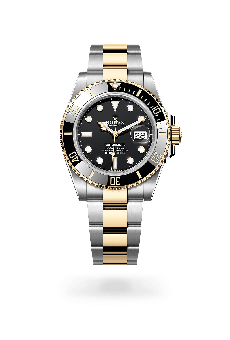 Rolex Submariner in Yellow Rolesor and Black Dial, M126613ln-0002 | Polacheck's Jewelers