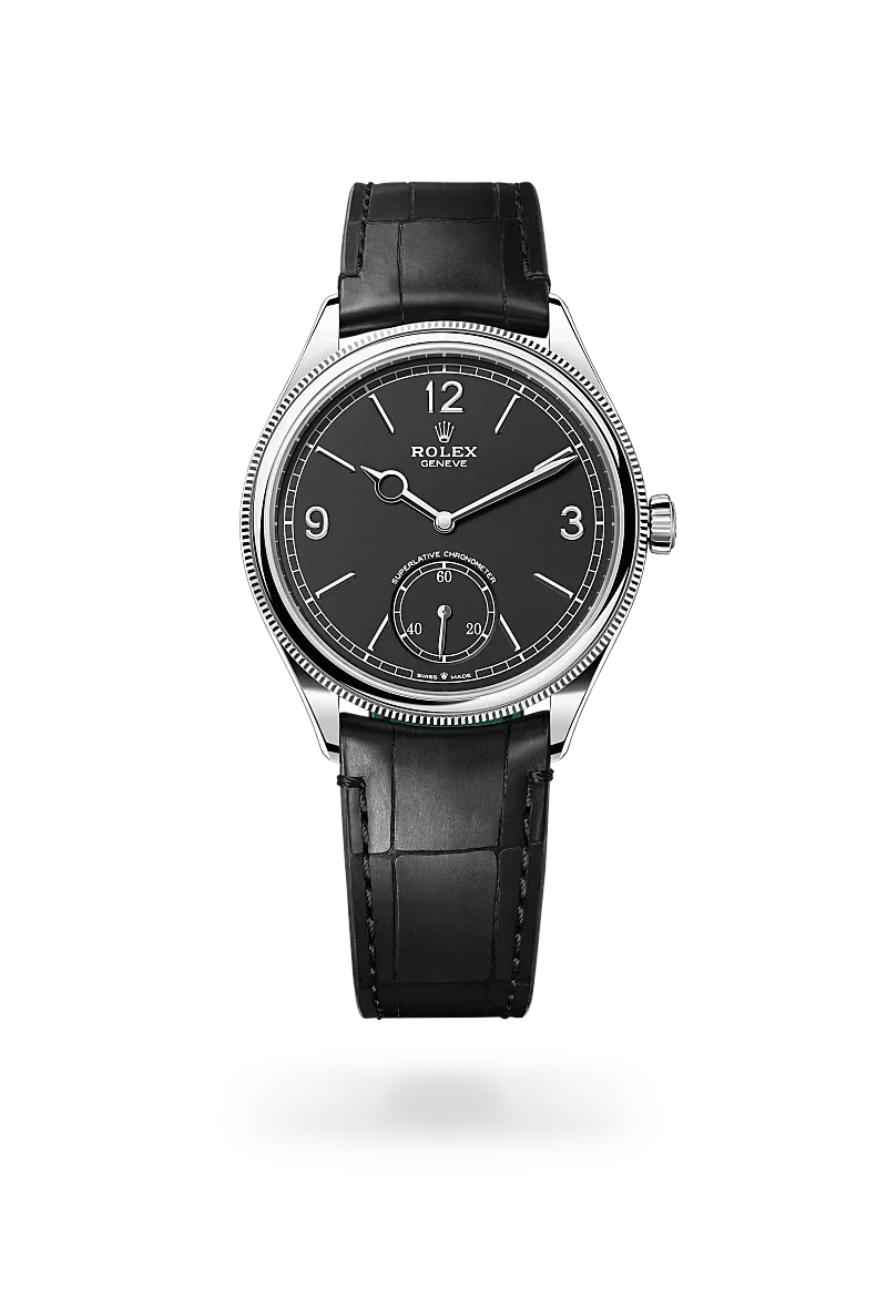 Rolex 1908 in White Gold and Intense Black Dial, M52509-0002 | Polacheck's Jewelers