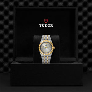 TUDOR Royal M28403-0002 – 34mm Silver Diamond Dial Watch