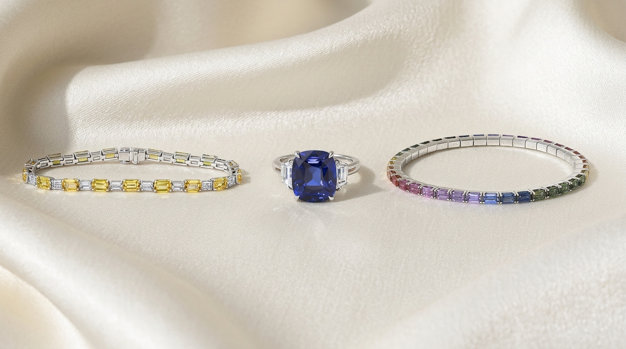 The Many Colors of Sapphire: Blue, Rainbow, Blush & Beyond | September Birthstone Jewelry