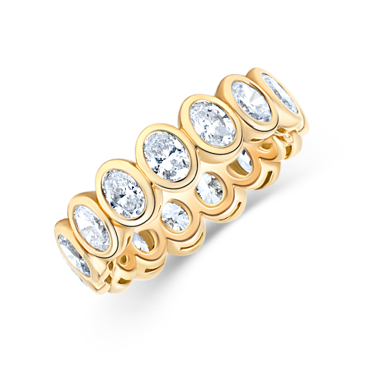 Bezel Set Diamond Jewelry