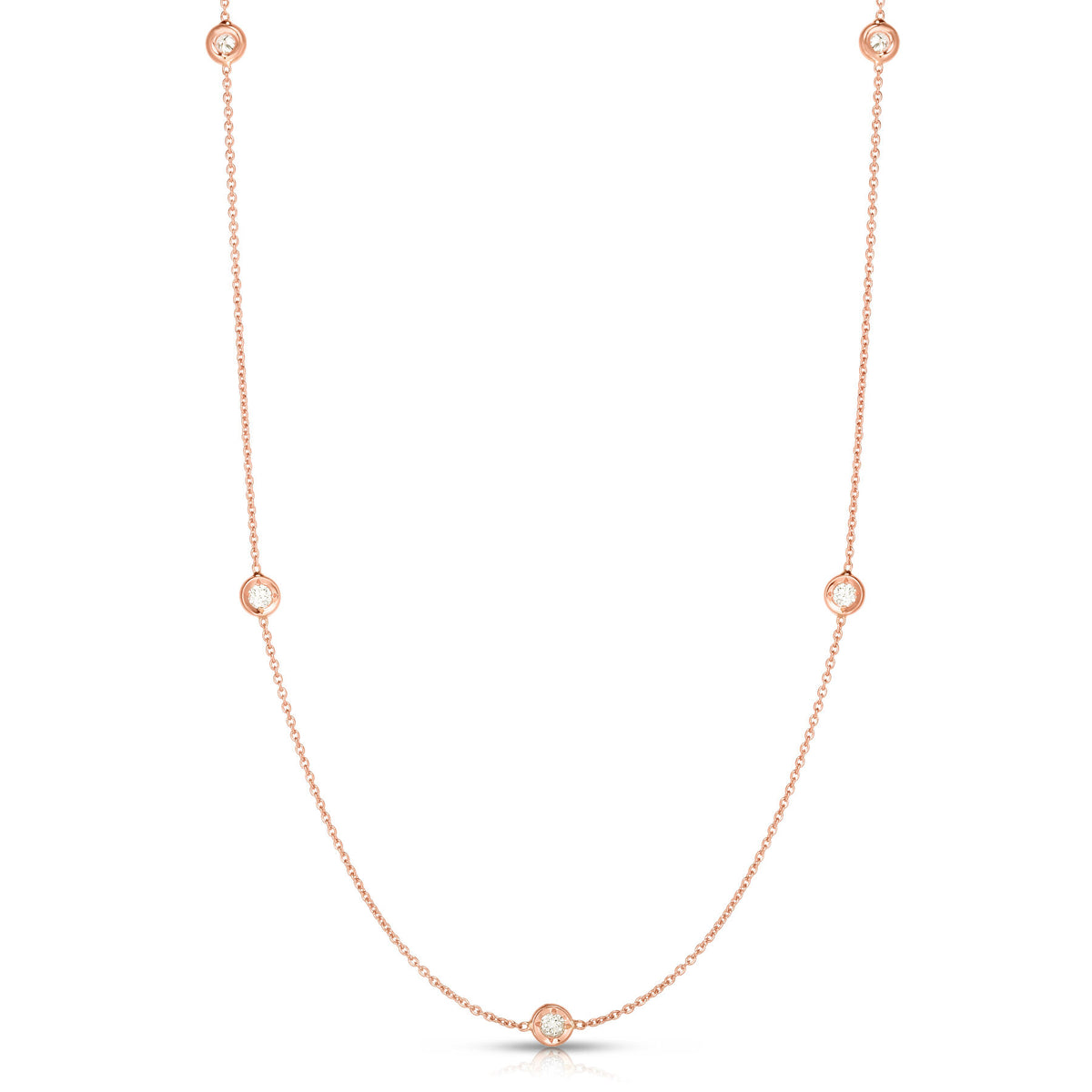 Diamonds by the Inch Five Station Necklace