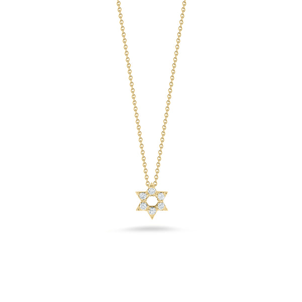 Diamond Star of David Pendant | 0.12tw