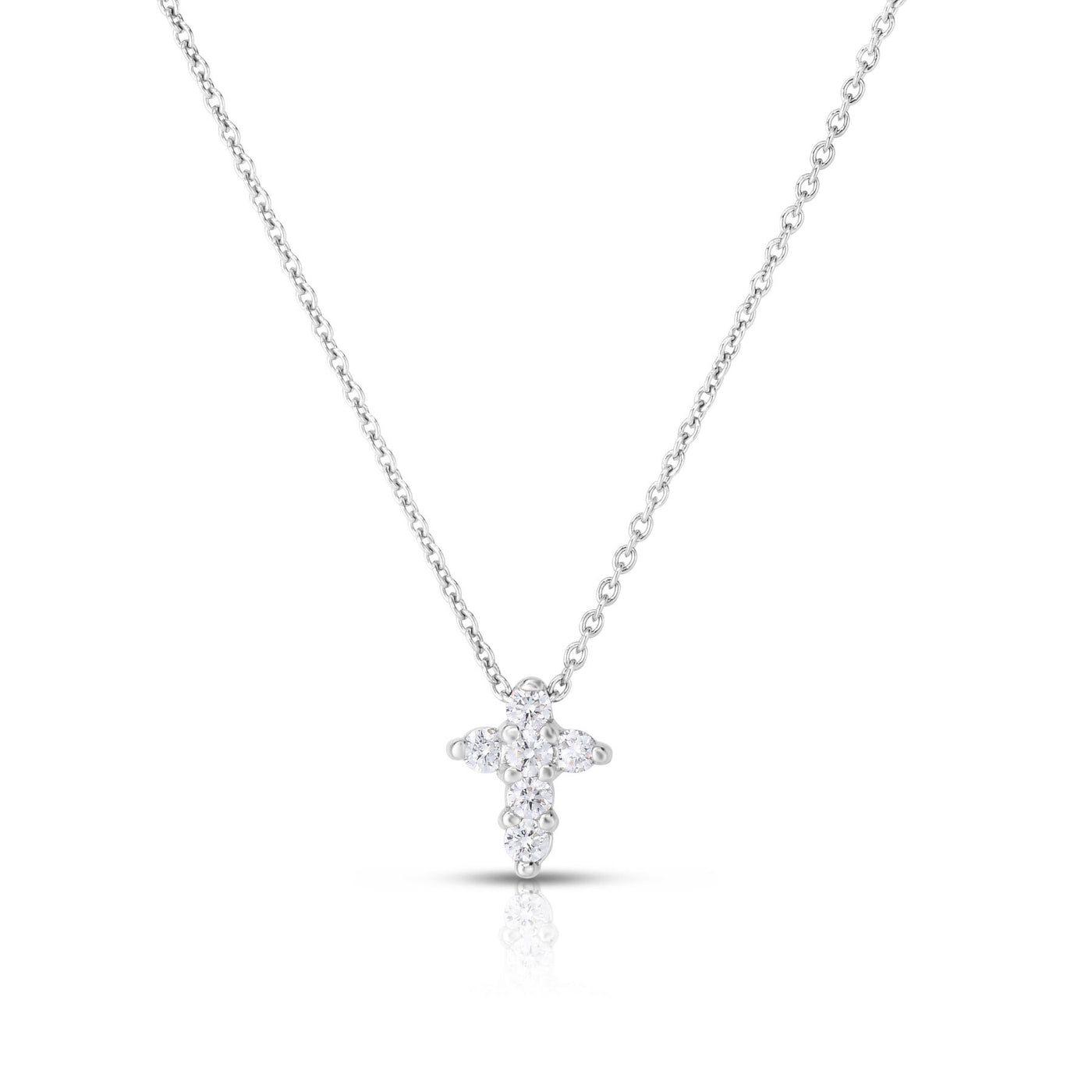 Diamond Baby Cross Necklace