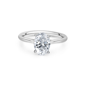 Oval Cut Diamond Solitaire Ring | 1.53ct