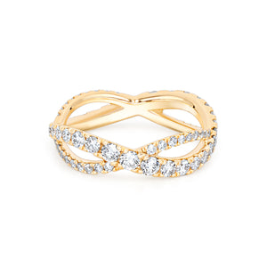 Diamond Infinity Eternity Band