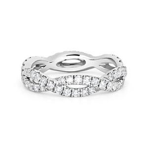 Diamond Infinity Eternity Band