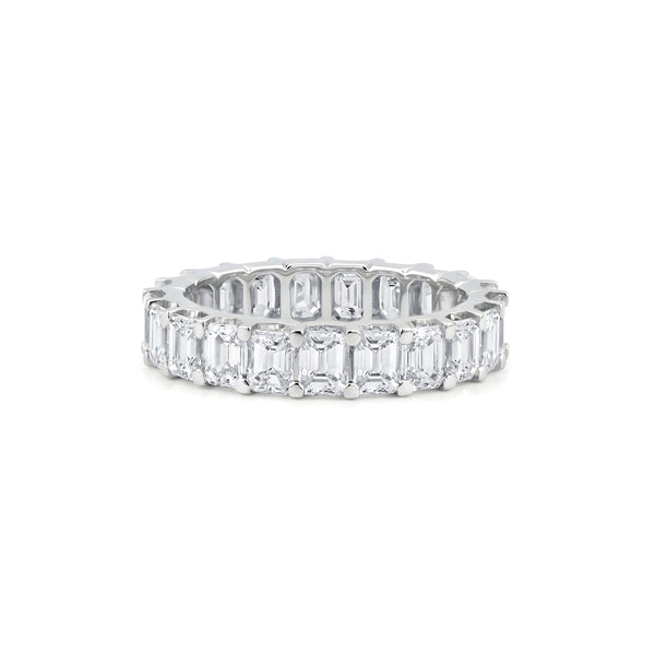 Emerald Cut Diamond Eternity Band | 3.95tw