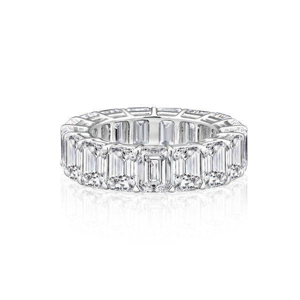 Emerald Cut Diamond Eternity Band | 11.97tw