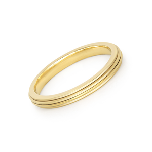 22K Gold Groove Band