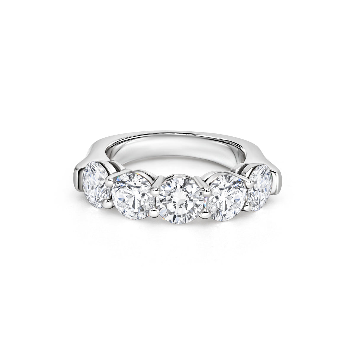 Round Diamond Band