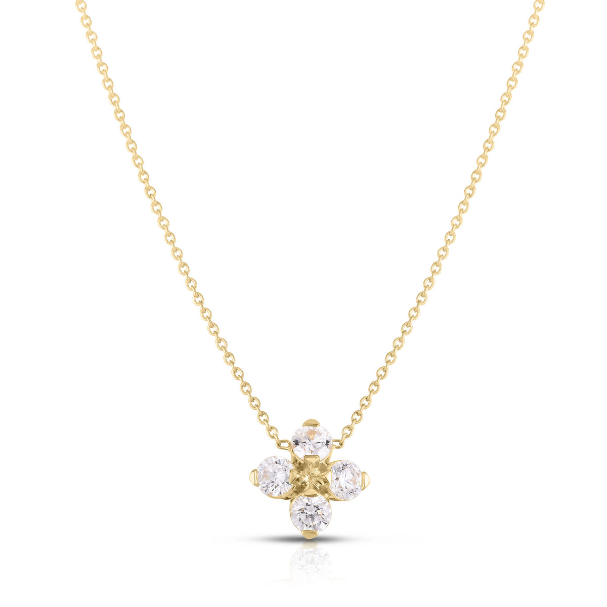 Love in Verona Diamond Flower Pendant | .55tw