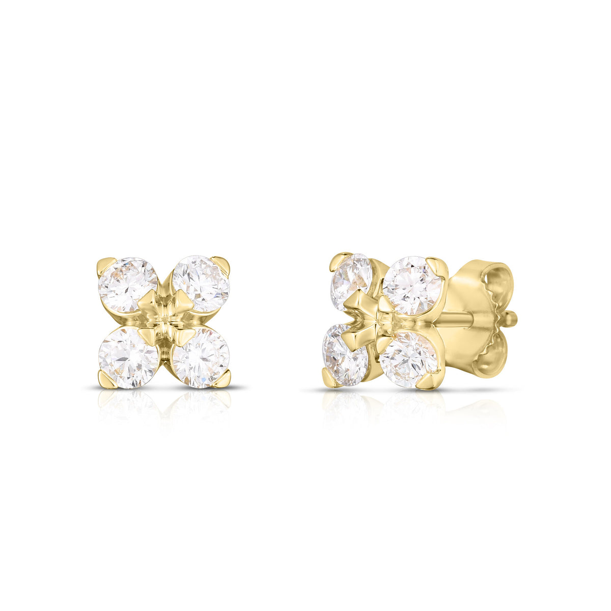 Love In Verona Diamond Stud Earrings
