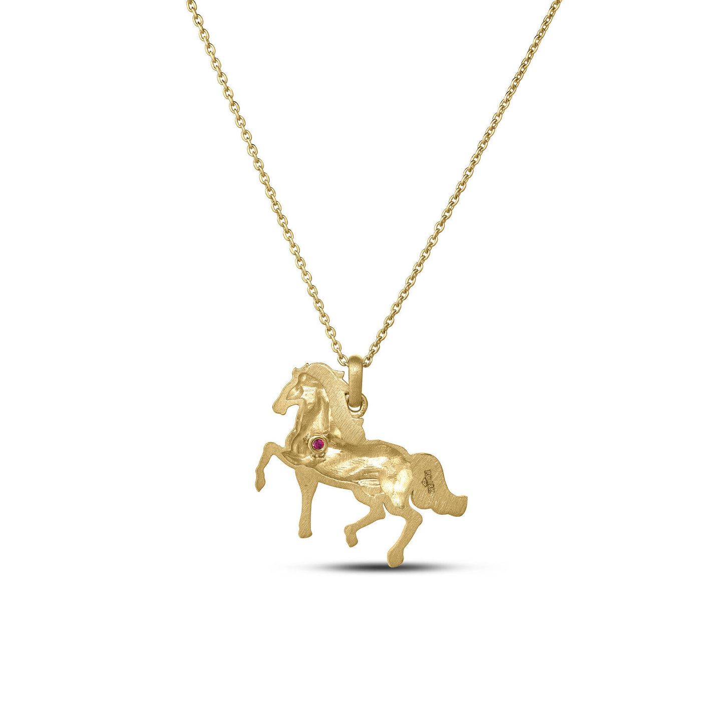 Diamond Horse Pendant | .08tw