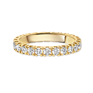 Yellow Gold Diamond Eternity Band | 1.31tw