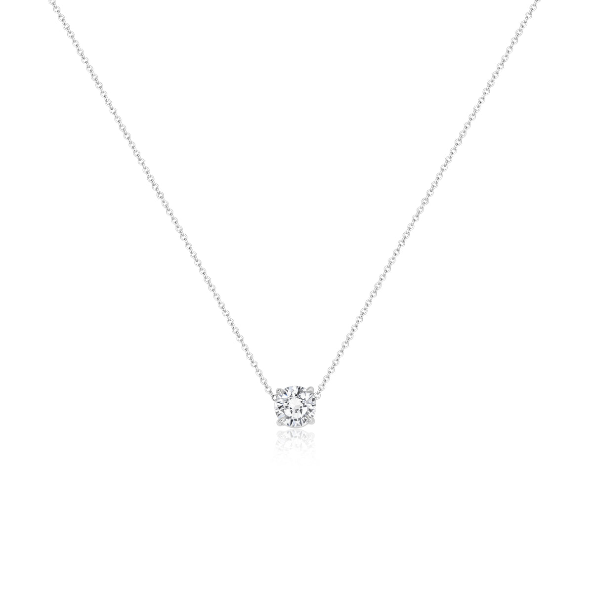 Diamond Solitaire Pendant