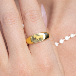 Horse Signet Ring