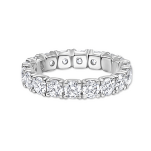 U Prong Diamond Eternity Band | 3.28tw