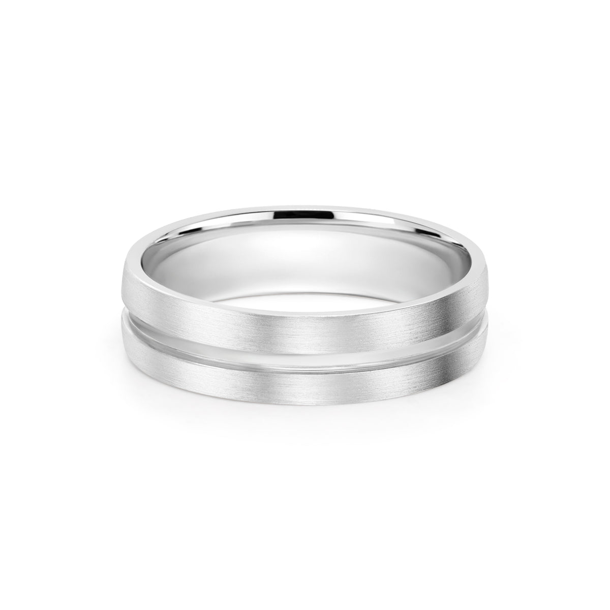 Center Groove Satin Band