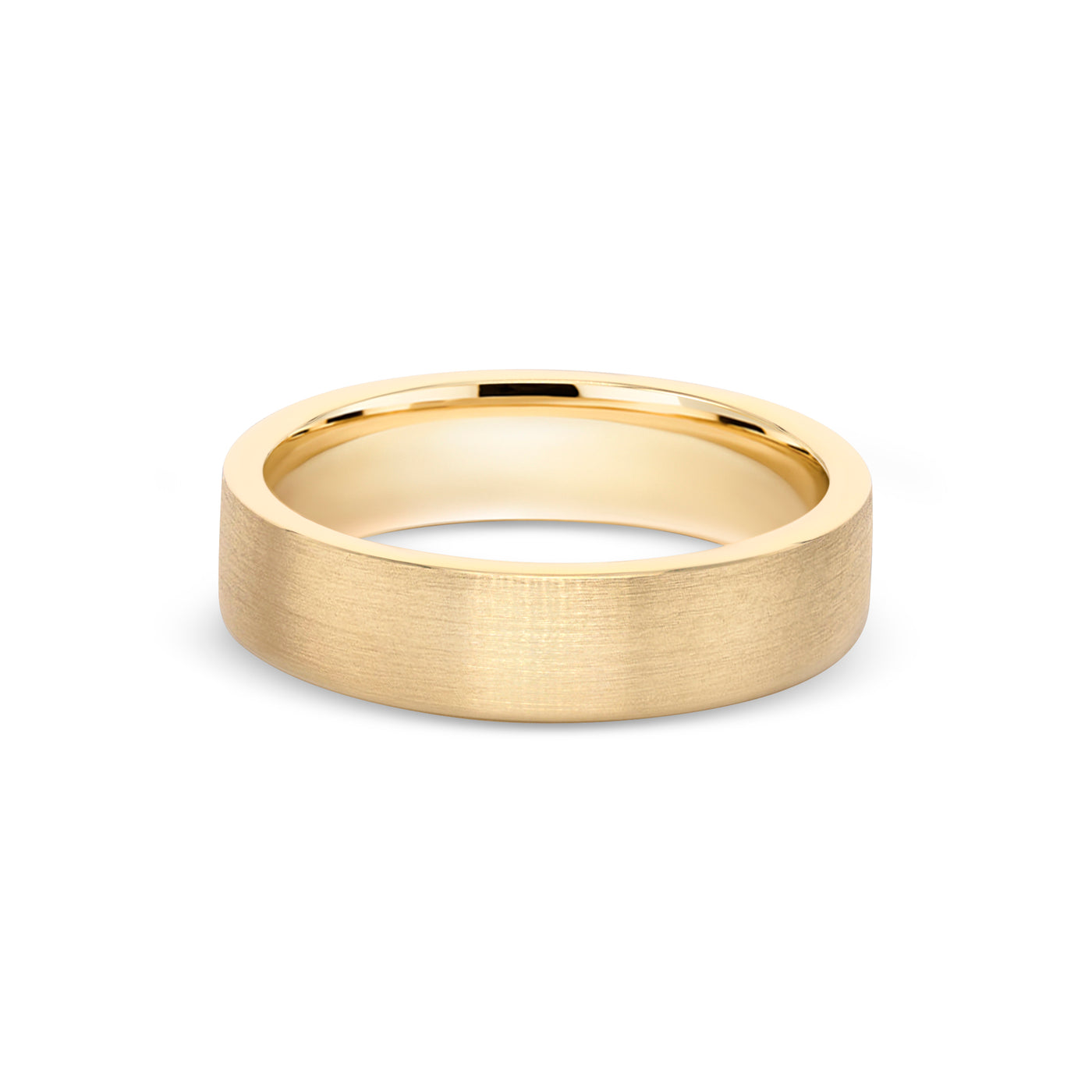 Satin Center Polished Edge Band