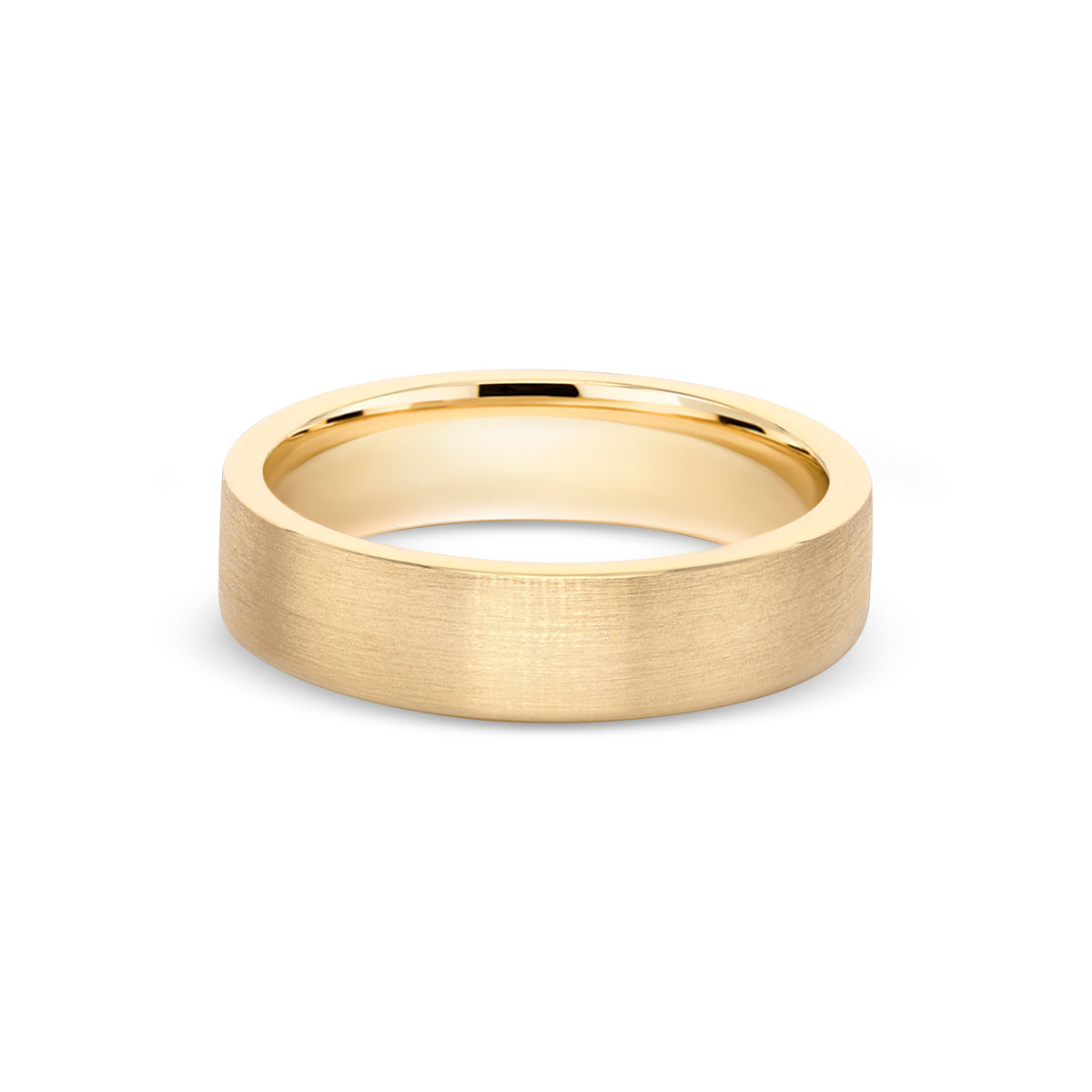 Satin Center Polished Edge Band