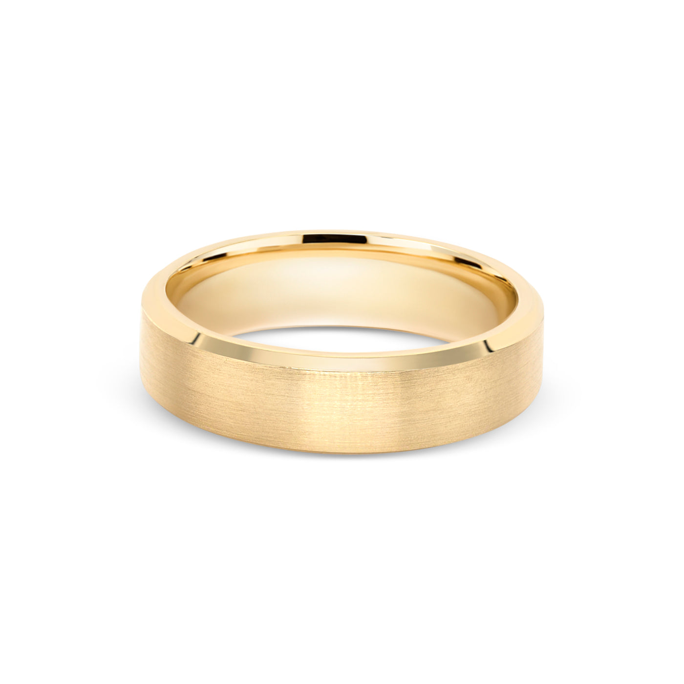 Satin Center Polished Edge Band