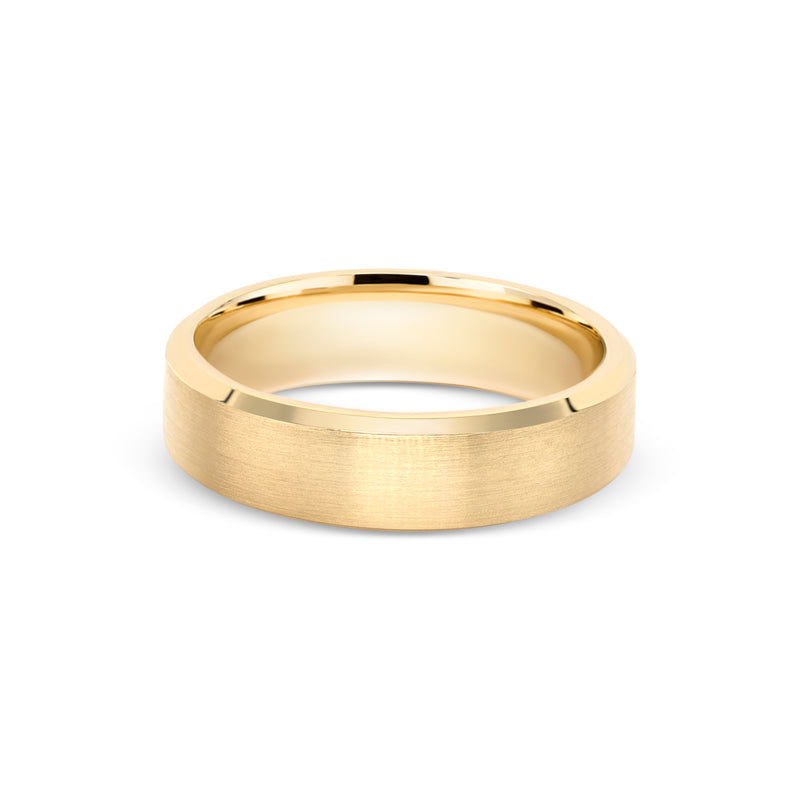 Satin Center Polished Edge Band