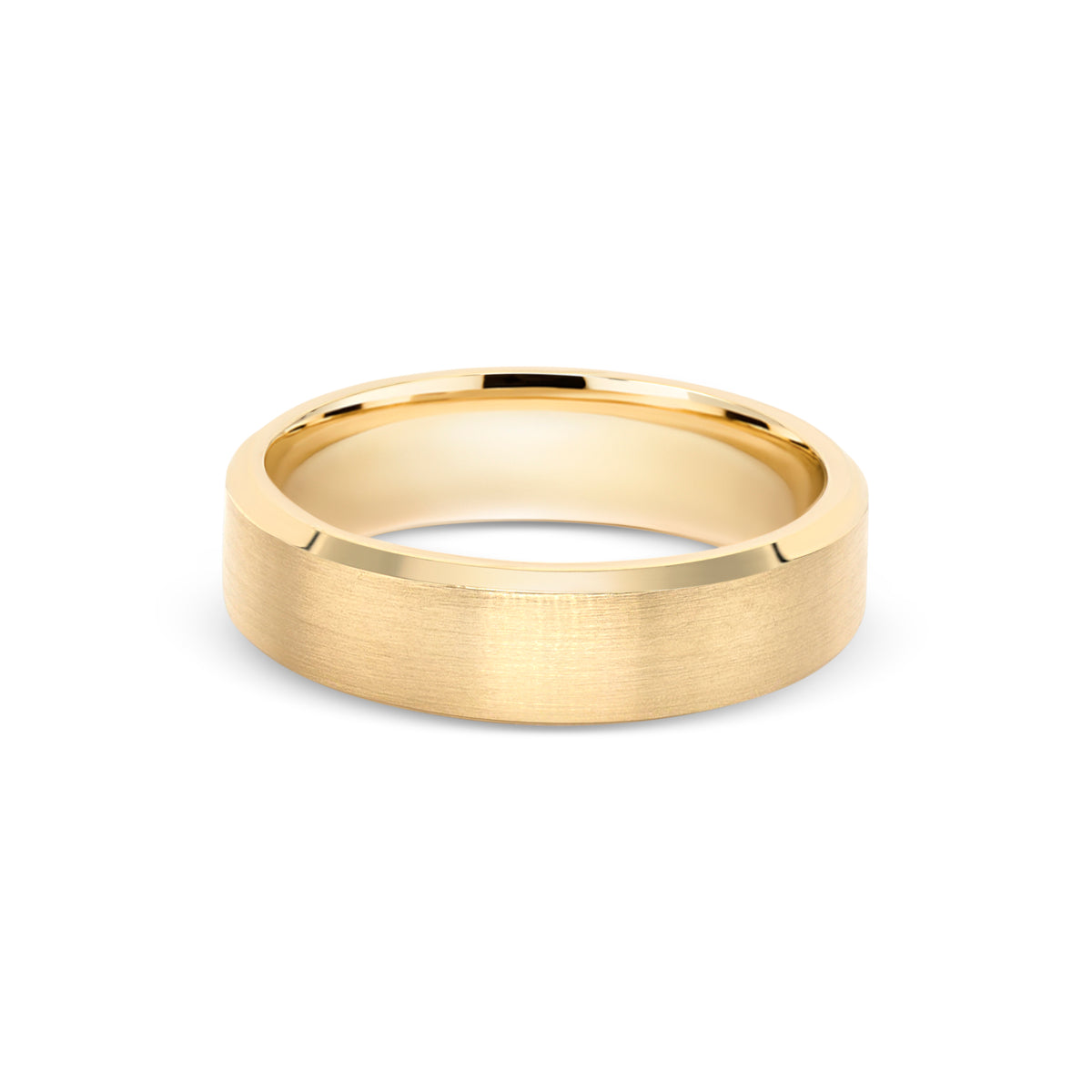 Satin Center Polished Edge Band